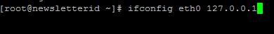 assign ip ifconfig