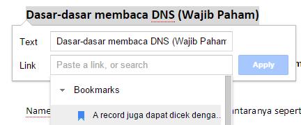 Link paragrad word dan google docs