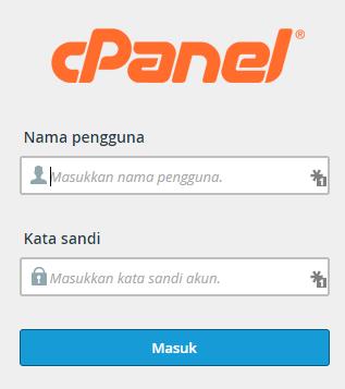 login cpanel