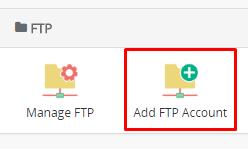 Buat akun FTP Webuzo