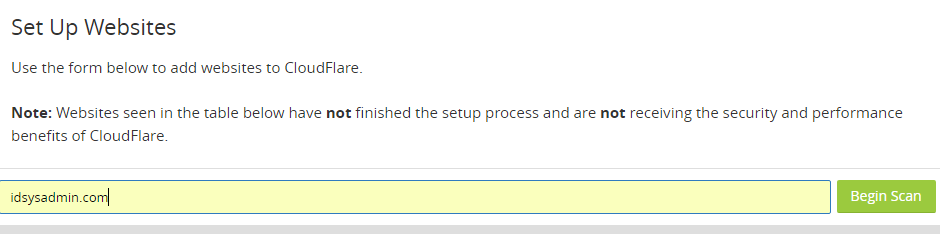 Scan Domain Cloudflare