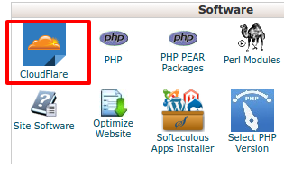 cloudflare cpanel