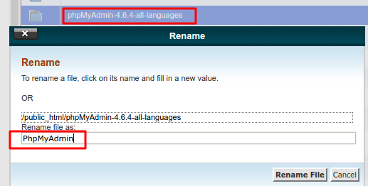 rename-phpmyadmin