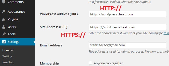 ubah url admin wordpress