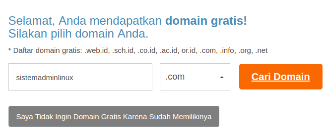 domain gratis