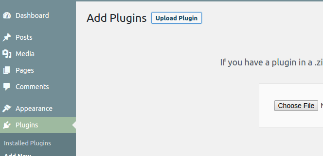 install plugin manual